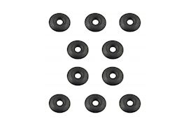 HARDCASE - HCKIT18 BLACK RECESS WASHER  PACK OF 10